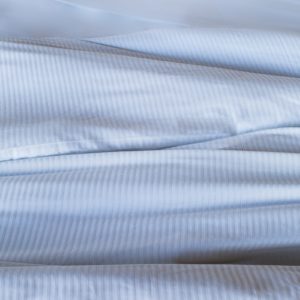 Satin Stripe Woven Quilt Cover